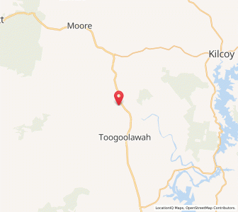 Map of Yimbun, Queensland