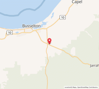 Map of Yoongarilup, Western Australia