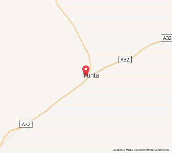 Map of Yunta, South Australia