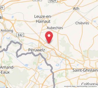 Map of Basècles, Wallonia