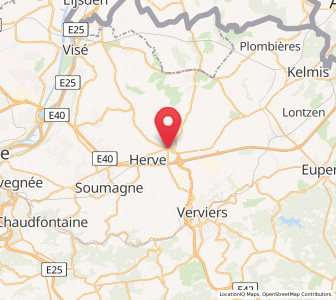 Map of Battice, Wallonia