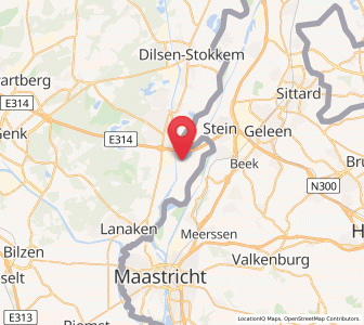 Map of Boorsem, Flanders