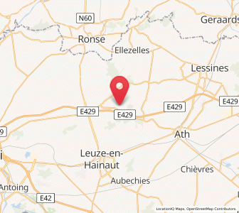 Map of Buissenal, Wallonia