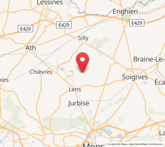 Map of Cambron-Saint-Vincent, Wallonia