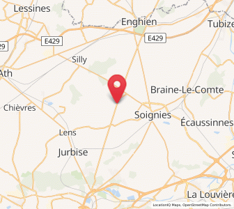 Map of Chaussée-Notre-Dame-Louvignies, Wallonia