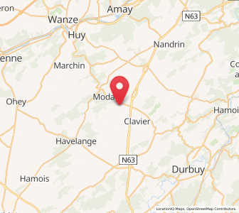 Map of Clavier-Station, Wallonia