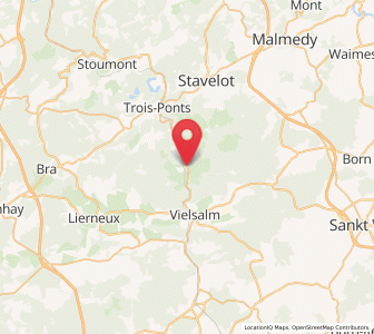 Map of Grand-Halleux, Wallonia
