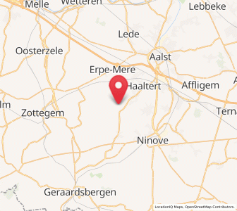 Map of Heldergem, Flanders
