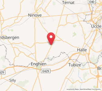 Map of Herfelingen, Flanders