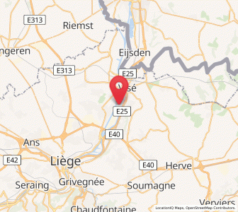 Map of Hermalle-sous-Argenteau, Wallonia
