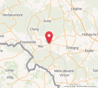 Map of Jamoigne, Wallonia
