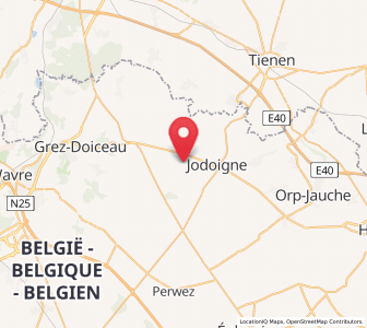 Map of Lathuy, Wallonia