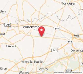 Map of Limont, Wallonia