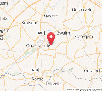 Map of Mater, Flanders