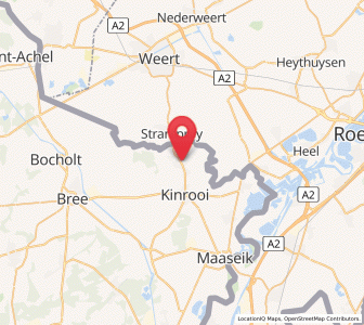 Map of Molenbeersel, Flanders
