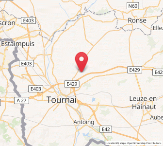 Map of Mourcourt, Wallonia