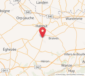 Map of Moxhe, Wallonia