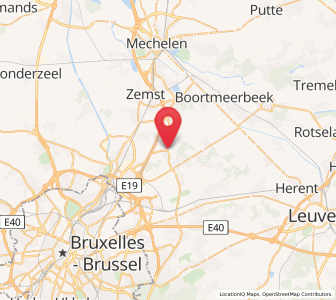 Map of Perk, Flanders