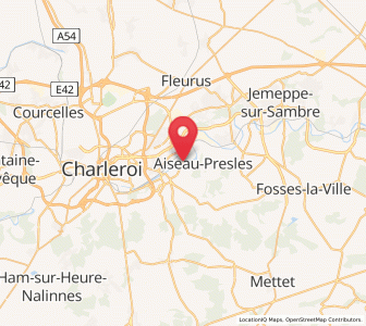 Map of Pont-de-Loup, Wallonia