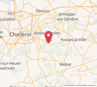 Map of Presles, Wallonia