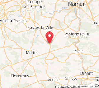 Map of Saint-Gérard, Wallonia