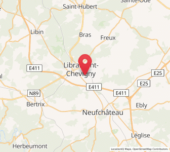 Map of Saint-Pierre, Wallonia