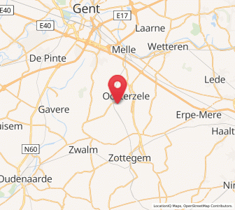 Map of Scheldewindeke, Flanders