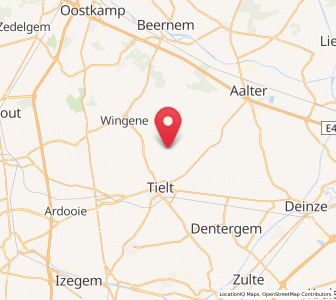 Map of Schuiferskapelle, Flanders