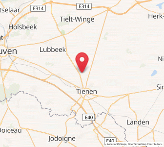 Map of Sint-Martens, Flanders
