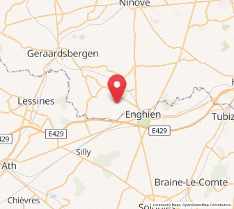 Map of Sint-Pieters-Kapelle, Flanders