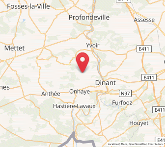 Map of Sommière, Wallonia