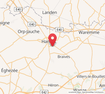 Map of Villers-le-Peuplier, Wallonia