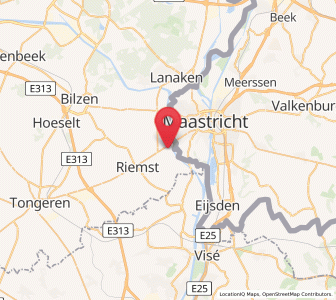 Map of Vroenhoven, Flanders