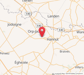 Map of Wansin, Wallonia