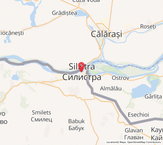 Map of Silistra