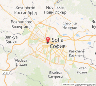Map of Sofia, Sofia-Capital