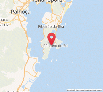 Map of Acores, Santa Catarina