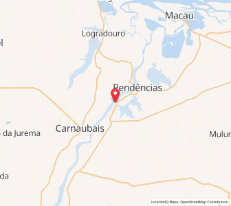 Map of Alto do Rodrigues, Rio Grande do Norte