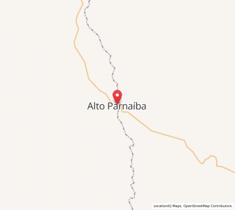 Map of Alto Parnaíba, Maranhão