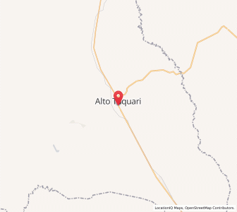 Map of Alto Taquari, Mato Grosso