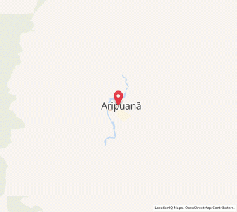 Map of Aripuanã, Mato Grosso