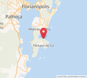 Map of Armação, Santa Catarina