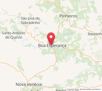 Map of Boa Esperança, Espírito Santo