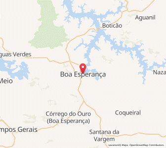 Map of Boa Esperança, Minas Gerais