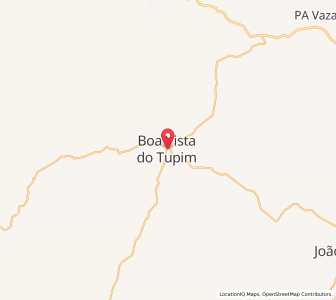 Map of Boa Vista do Tupim, Bahia