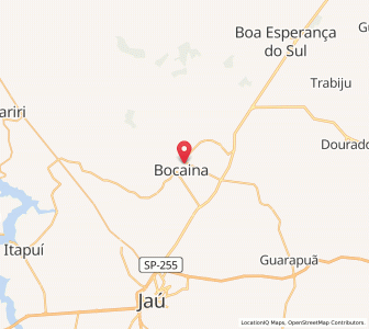 Map of Bocaina, São Paulo