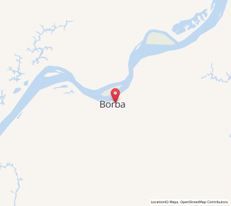 Map of Borba, Amazonas