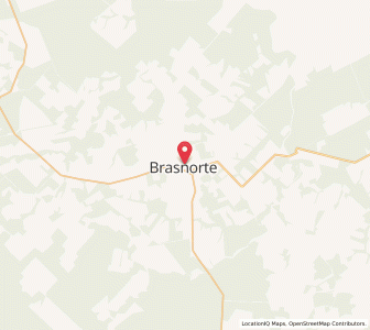 Map of Brasnorte, Mato Grosso