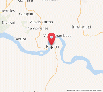 Map of Bujaru, Pará
