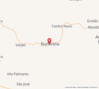 Map of Buritirana, Maranhão